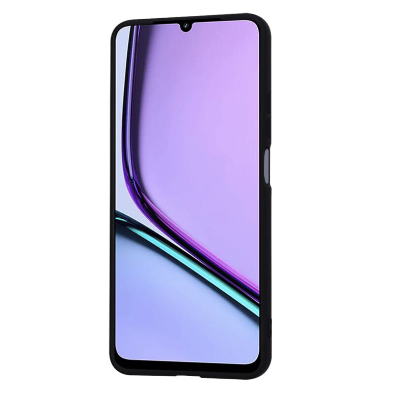 Husa silicon Realme Note 60 Techsuit SoftFlex, negru