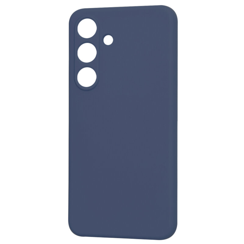 Husa silicon Samsung Galaxy S25 Techsuit SoftFlex, bleumarin