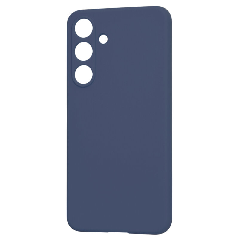 Husa silicon Samsung Galaxy S25 Plus Techsuit SoftFlex, bleumarin