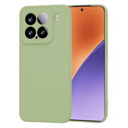 Husa silicon Xiaomi 15 Techsuit SoftFlex, verde