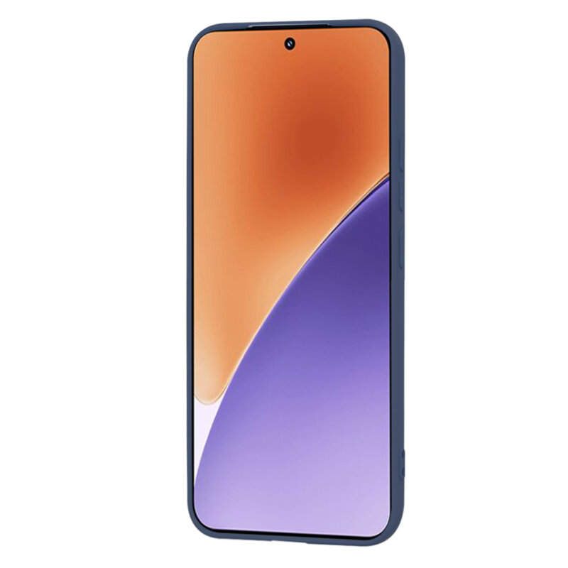 Husa silicon Xiaomi 15 Techsuit SoftFlex, bleumarin