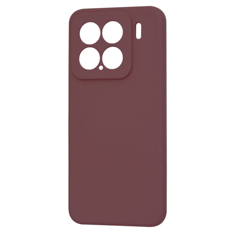 Husa silicon Xiaomi 15 Techsuit SoftFlex, bordo
