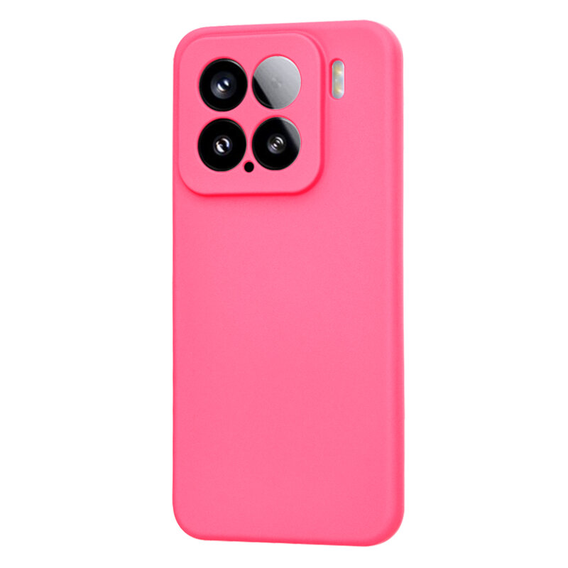 Husa silicon Xiaomi 15 Techsuit SoftFlex, fucsia