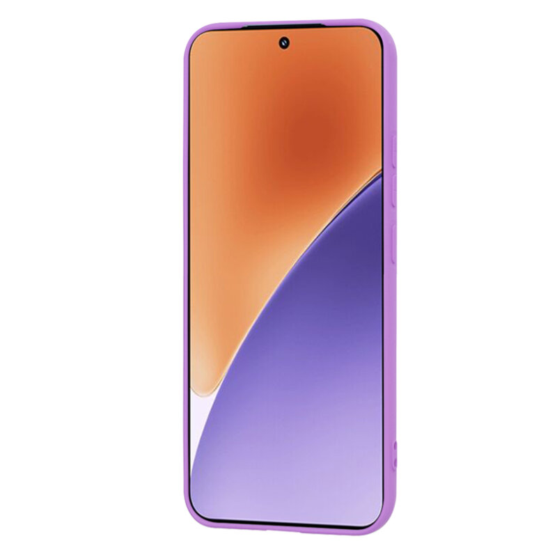 Husa silicon Xiaomi 15 Techsuit SoftFlex, mov