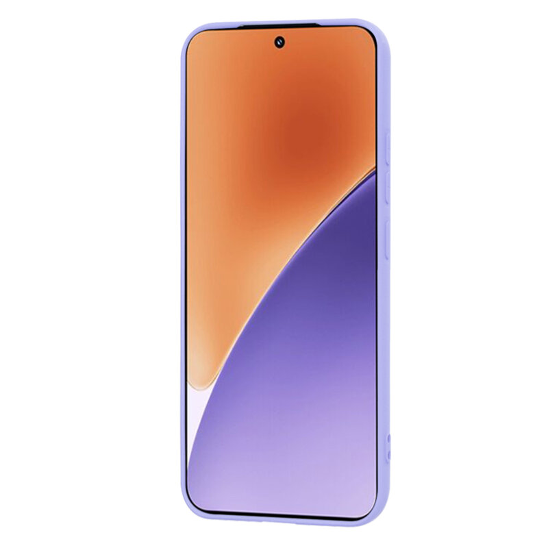 Husa silicon Xiaomi 15 Techsuit SoftFlex, violet