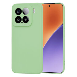 Husa silicon Xiaomi 15 Techsuit SoftFlex, verde deschis
