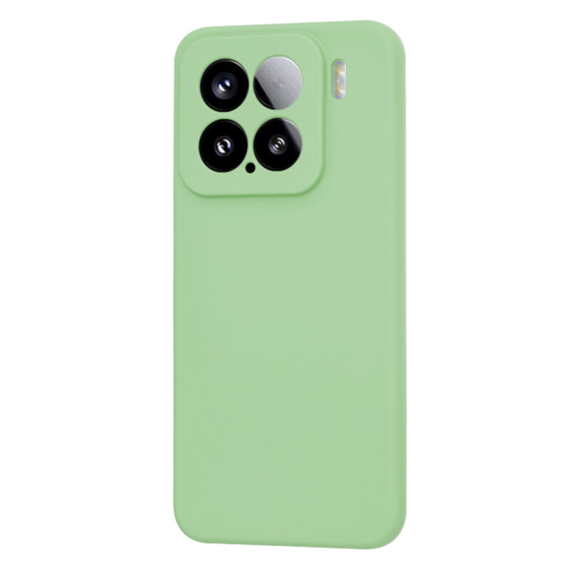 Husa silicon Xiaomi 15 Techsuit SoftFlex, verde deschis