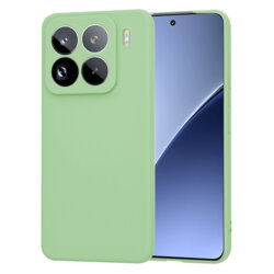 Husa silicon Xiaomi 15 Pro Techsuit SoftFlex, verde deschis