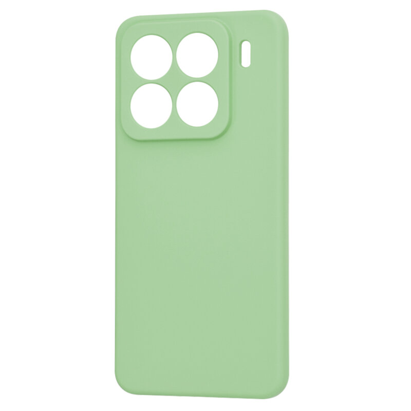 Husa silicon Xiaomi 15 Pro Techsuit SoftFlex, verde deschis