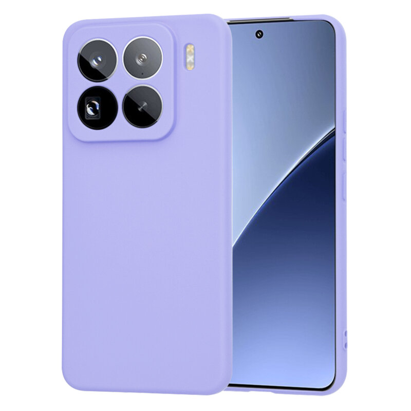 Husa silicon Xiaomi 15 Pro Techsuit SoftFlex, violet