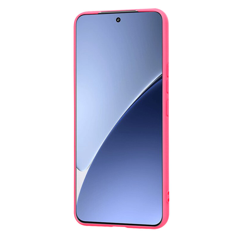 Husa silicon Xiaomi 15 Pro Techsuit SoftFlex, fucsia