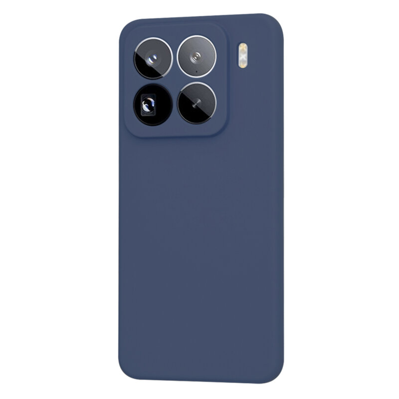 Husa silicon Xiaomi 15 Pro Techsuit SoftFlex, bleumarin