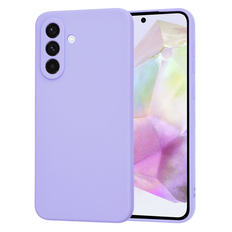 Husa silicon Samsung Galaxy A36 5G Techsuit SoftFlex, violet