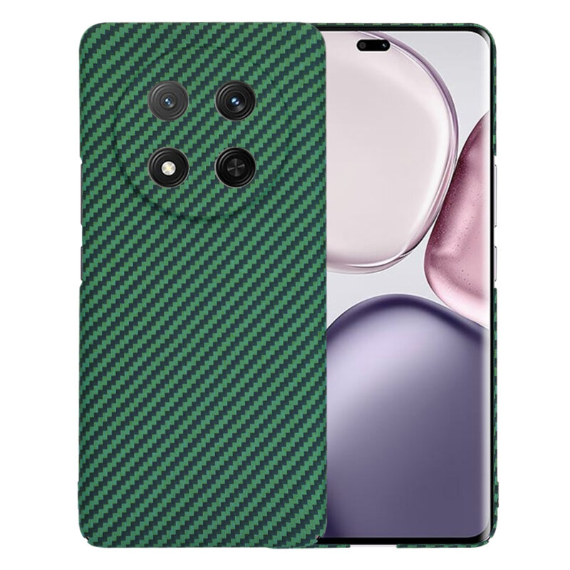 Husa Honor X9c Techsuit Carbonite FiberShell, verde