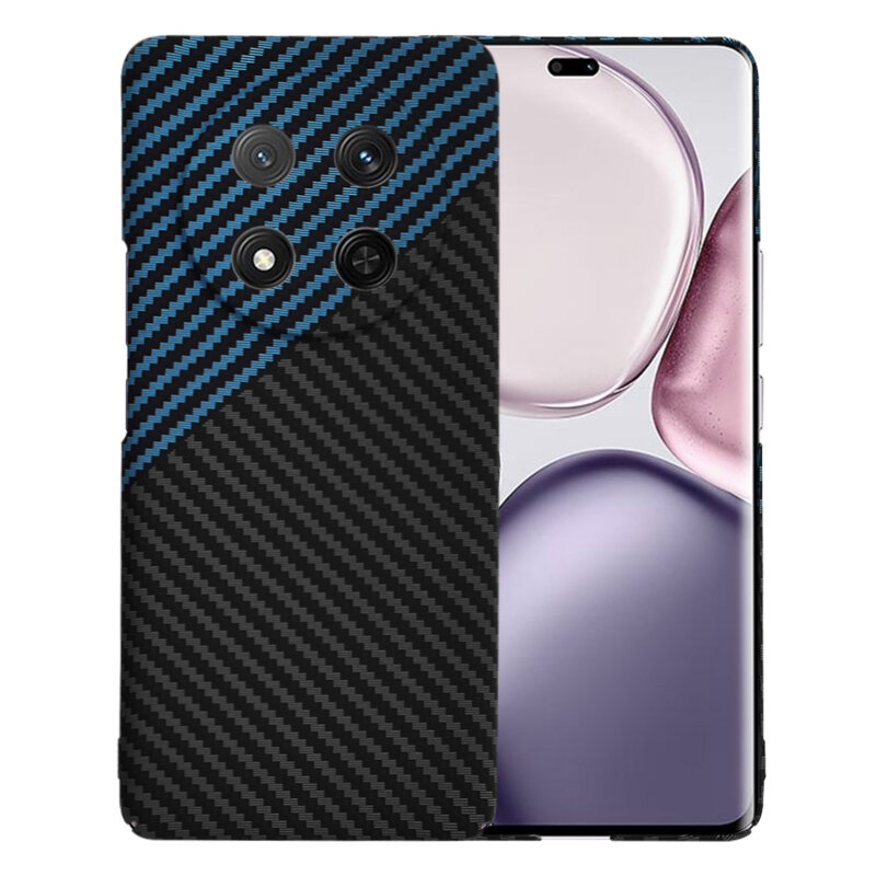 Husa Honor X9c Techsuit Carbonite FiberShell, bleu