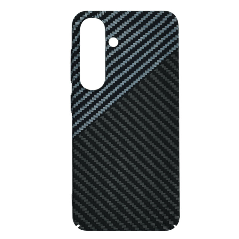 Husa Samsung Galaxy S25 Techsuit Carbonite FiberShell, gri