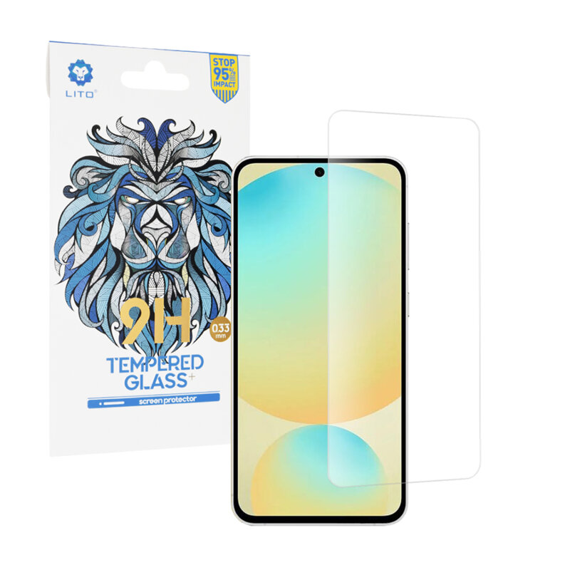 Folie sticla Samsung Galaxy S24 FE Lito 9H Tempered Glass Ultra Thin