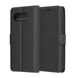 Husa Google Pixel 9a Techsuit Leather Folio, negru