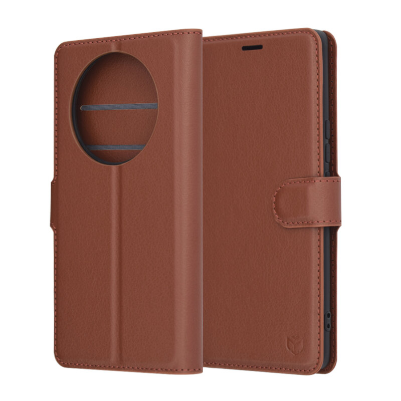 Husa Honor Magic7 Lite Techsuit Leather Folio, maro