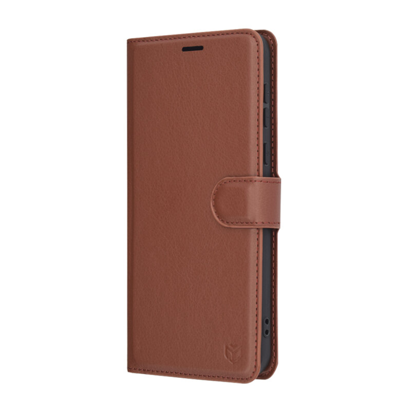 Husa Honor Magic7 Pro Techsuit Leather Folio, maro