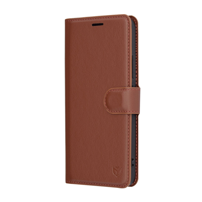 Husa Xiaomi 15 Techsuit Leather Folio, maro