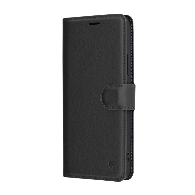 Husa Xiaomi 15 Techsuit Leather Folio, negru