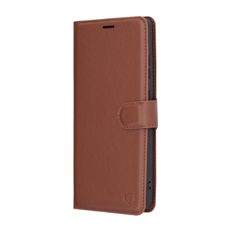 Husa Samsung Galaxy S25 Ultra Techsuit Leather Folio, maro