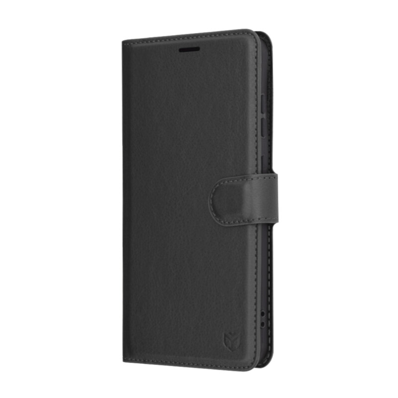 Husa Samsung Galaxy S25 Plus Techsuit Leather Folio, negru