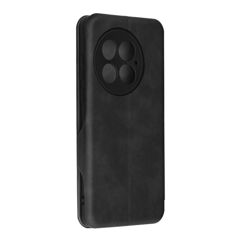 Husa 360° OnePlus 13 Techsuit Safe Wallet Plus, negru
