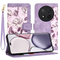 Husa personalizata fete Honor Magic7 Lite Techsuit FlipCraft, mov