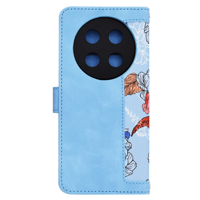 Husa personalizata fete Honor Magic7 Lite Techsuit FlipCraft, bleu