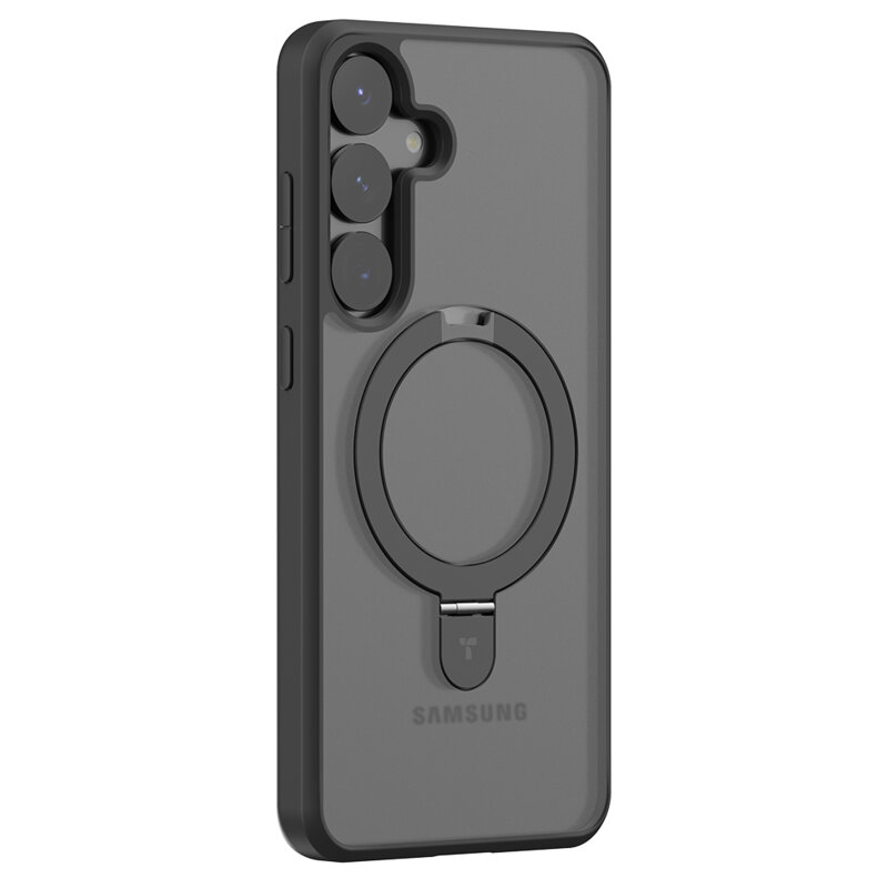 Husa Samsung Galaxy S25 Plus Torras Ostand Series, negru