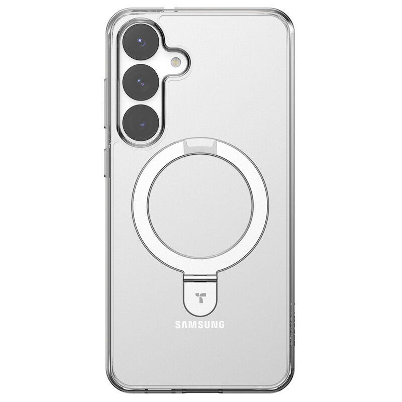 Husa Samsung Galaxy S25 Plus Torras Ostand MagSafe Series, transparenta