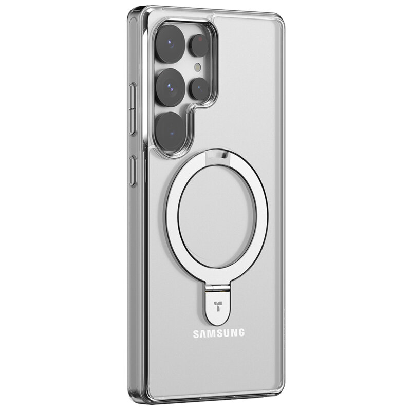 Husa Samsung Galaxy S25 Ultra Torras Ostand Series, transparenta