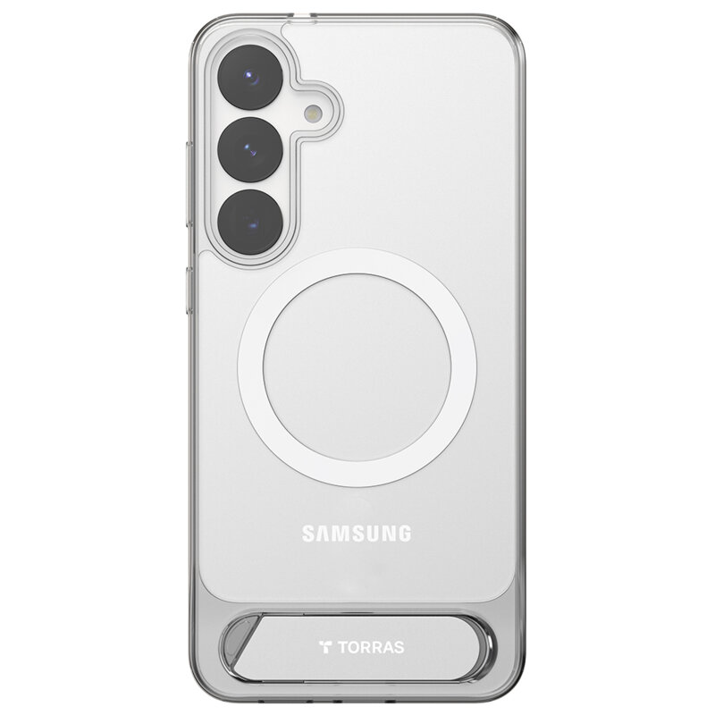 Husa Samsung Galaxy S25 Plus Torras Pstand, transparenta