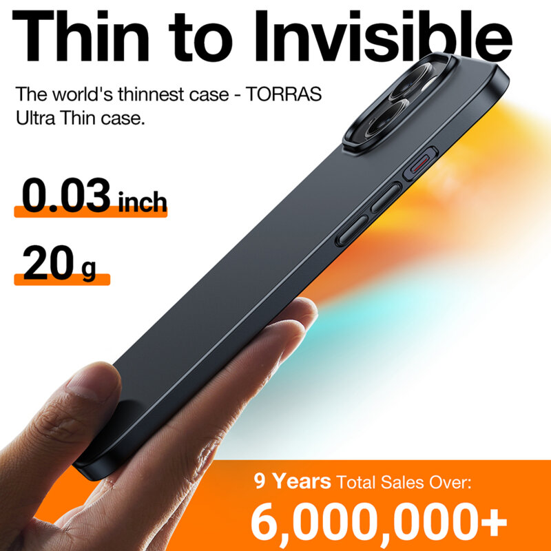 Husa iPhone 15 Torras OriginFit-Mag Series, negru