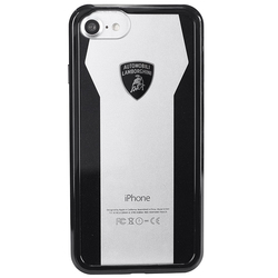 Bumper iPhone 7 Lamborghini Huracan D8 Clear Shock - Black