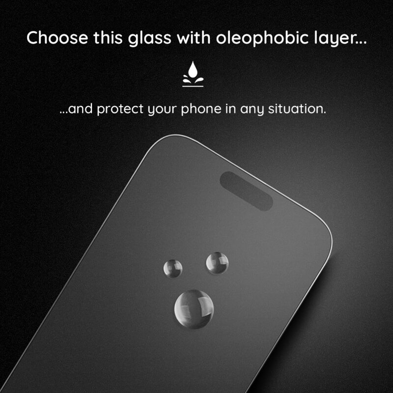 Folie sticla iPhone 16 Plus Lito HD Pro Matte, negru