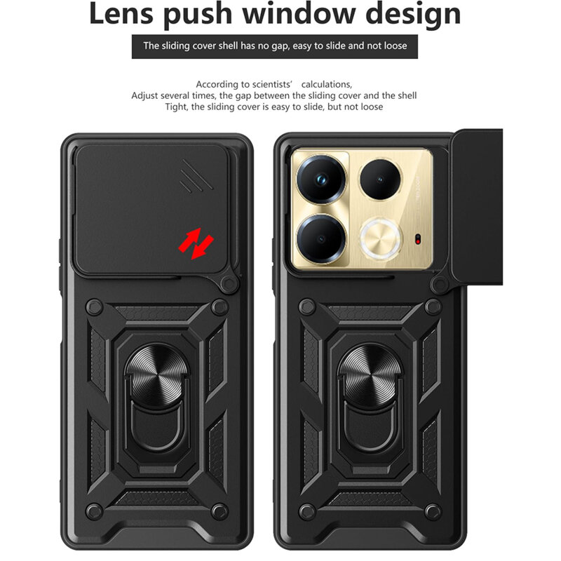 Husa Realme C63 protectie camera Techsuit CamShield Series, verde