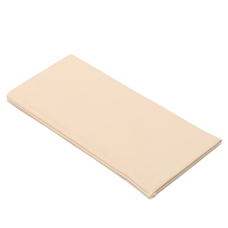 Etui, toc ochelari de vedere din piele Techsuit ETS3, crem