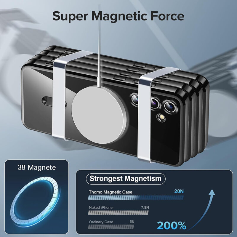 Husa premium Samsung Galaxy S25 Plus Techsuit Luxury Crystal MagSafe, auriu