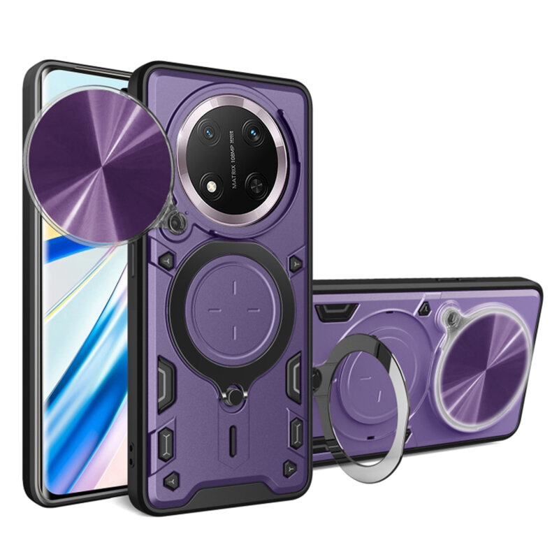 Husa Honor X9c Techsuit CamGuard Pro, mov