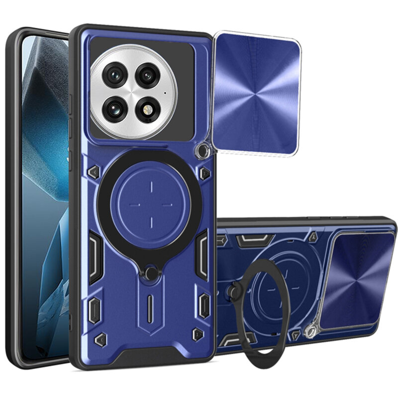 Husa OnePlus 13 Techsuit CamGuard Pro, albastru