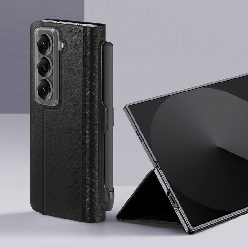 Husa Samsung Galaxy Z Fold SE Dux Ducis Bril Pen, negru