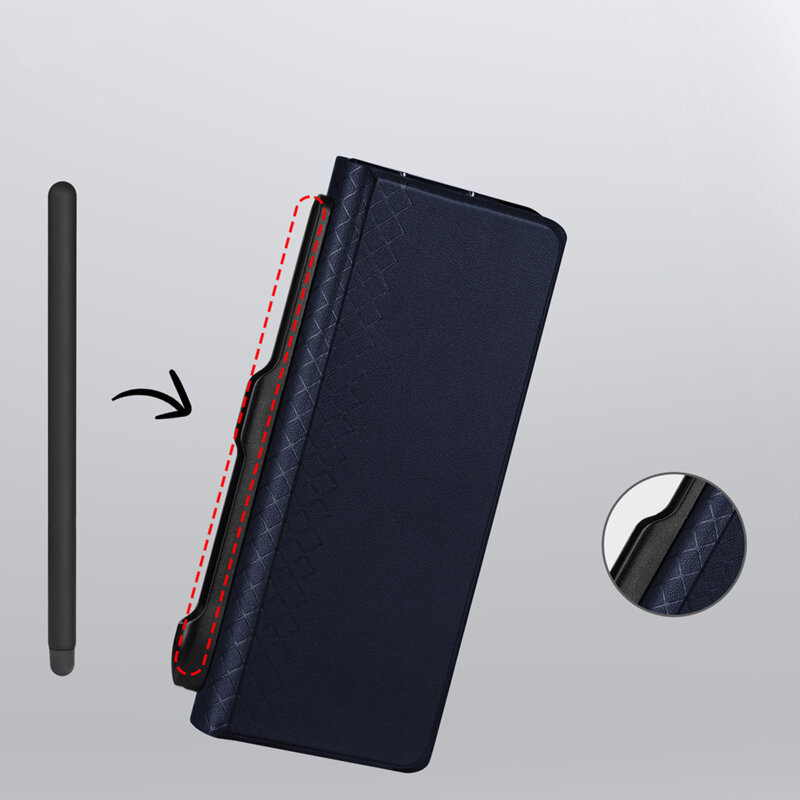 Husa Samsung Galaxy Z Fold SE Dux Ducis Bril Pen, negru