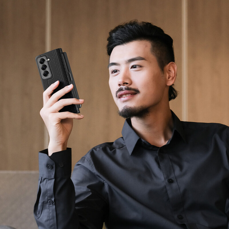 Husa Samsung Galaxy Z Fold SE Dux Ducis Bril Pen, negru