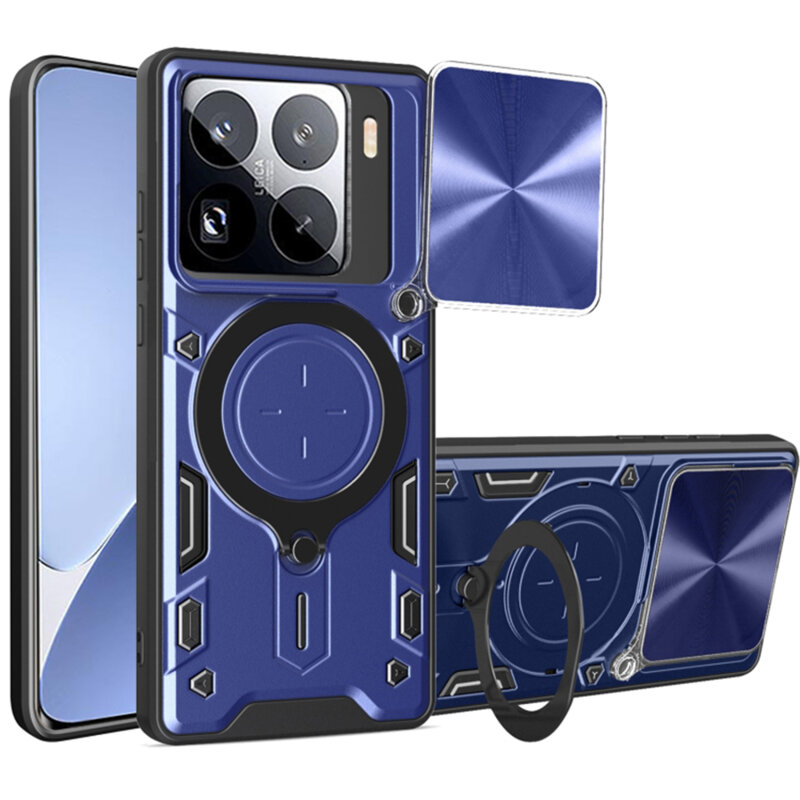Husa Xiaomi 15 Pro Techsuit CamGuard Pro, albastru