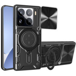 Husa Xiaomi 15 Pro Techsuit CamGuard Pro, negru