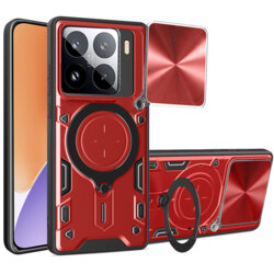 Husa Xiaomi 15 Techsuit CamGuard Pro, rosu
