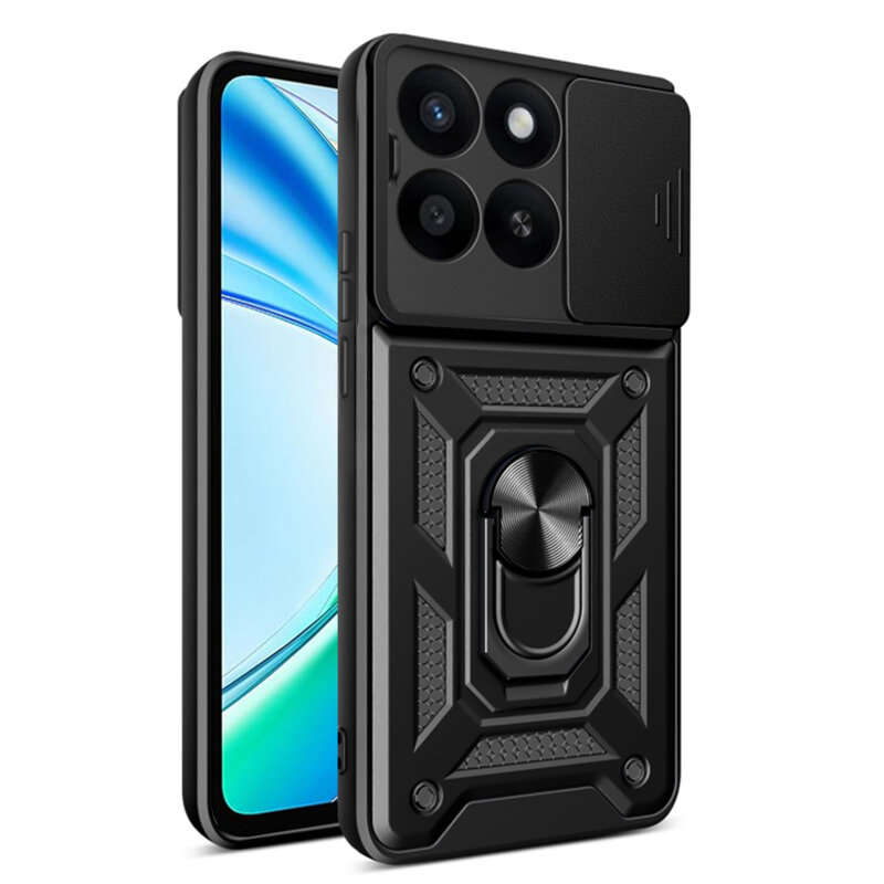 Husa Honor X5b protectie camera Techsuit CamShield Series, negru